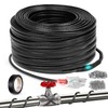Heat tape, 3FT-160FT Deicing Heating Cable,Pipe (Metal And Plastic) Freeze