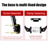 Flagpole Holder Mounting Bracket, Adjustable Flagpole Holder, Black Adjustable Flagpole