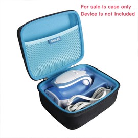 Anleo Hard Travel Case for Sunbeam Hot-2-Trot 800 Watt Compact Non-Stick Soleplate Travel Iron GCSBTR-100-000