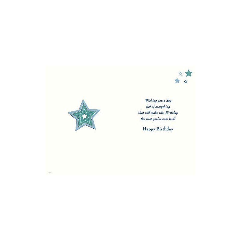 Piccadilly Greetings WONDERFULLY WORDED GLITTER COATED TO SOMEONE SPECIAL BIRTHDAY