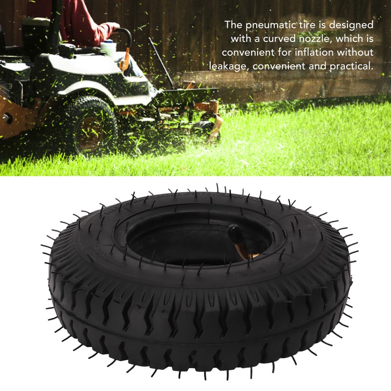 Rubber Pneumatic Tire Replacement Inflatable Inner Outer Tyres for Trolley