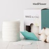 Mediflower 메디플라워 메이크 셀프 패드 리필 130매x2 / 화장솜 클렌징패드