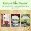 YUMMA SAPPHIRE UMBRELLA by Radiant Plant Shade (triangle planer)