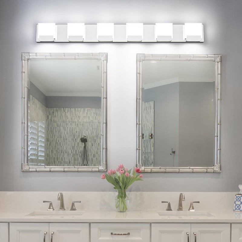 ZUZITO 6 Light Bathroom Vanity Light - Modern LED Bathroom