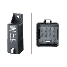 HELLA 4RV 008 188-691 Control Unit, Glow Time, 12 V, 10 Pin, Afterglow Capable, Number of Cylinders: 5