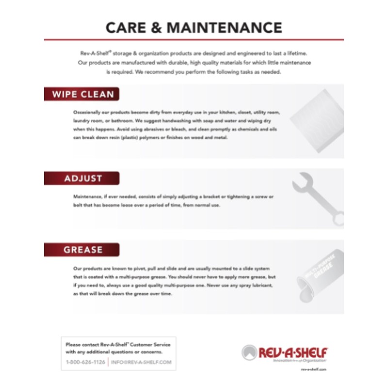 REV-A-SHELF Polymer Pullout Hamper for Vanity/Closet Applications