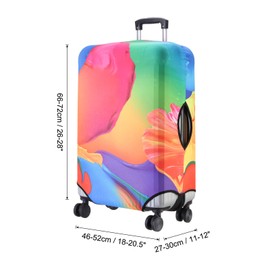 PATIKIL Luggage Covers, Fits 26-29 Inch Washable Suitcase Cover Protector Scratch-Resistant Travel Luggage Covers for Suitcase Holiday Trips