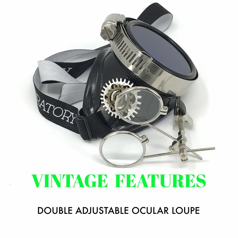 Fun Steampunk Eyewear Monocle Goggles/Rave Glasses Victorian Pirate Eyepatch BBB