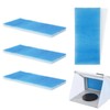 WISEPRO 4 PCS Airbrush Spray Booth Filter, 2 Layer Paint
