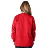 Natural Uniforms Warm Up Scrub Jacket-Red-Large