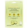 Cala Refreshing Essence Face Masks with Cucumber - 10 Sheets