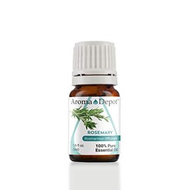 Rosemary Essential Oil 100% Pure Natural, Therapeutic Grade. Ideal for Aromatherapy, Diffuser, Body, Skin, and face. (5 ml. / 1/6 Ounce)