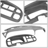DNA MOTORING Dashboard Cover Cap Overlay + Instrument Bezel Replacement