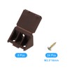 sourcing map 8 Pcs 90 Degree Plastic Corner Braces, 22x42.5x22mm