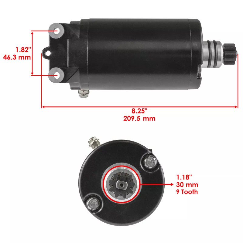 Caltric Starter for Bombardier Can-Am Quest 650 / 650 Xt