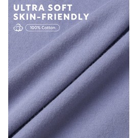 DAVID ARCHY Men's Cotton Sleepwear Button-Down Pajamas Set Mens Sleepwear with Pockets