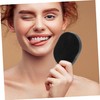 Minkissy 2pcs Bamboo Charcoal Facial Cleaning Sponges for Gentle Skin