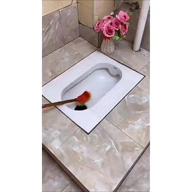 6 Pcs Limpieza Inodoro De Baño Cepillo Piedra Pómez+ Guantes
