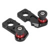JOROBURO 2pcs Motorcycle Chain Adjuster Block, Motorcycle Chain Slack Adjuster