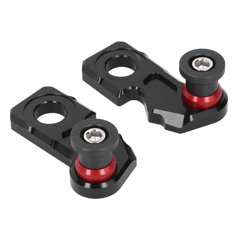 JOROBURO 2pcs Motorcycle Chain Adjuster Block, Motorcycle Chain Slack Adjuster