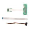 Mini PCIe to PCIe 8X Extension Cable 2.5Gpbs Plug and