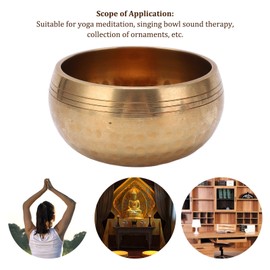 Prayer Bowl, Mental Physical Healing Sound Bowl for Collection Of Ornaments for Sound Therapy for Yoga Meditation