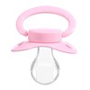 Landofgenie Adult Size Dummy Large Teat Shield Dummy Pink