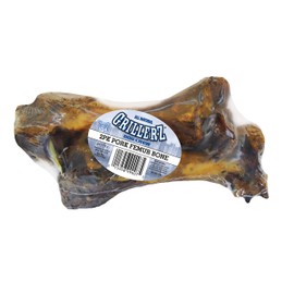 Grillerz Pork Femur Bones, 2 Count, Rawhide Free, All Natural Treats for All Breeds, Long Lasting, Easy to Digest, Dog Chews for Healthy Teeth