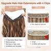 Benehair Invisible Wire Hair Extension 16 Inches Secret Wire Hair