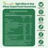 Iieltruiom Gomitas De Espirulina Orgánica 2500mg 120 Vegan