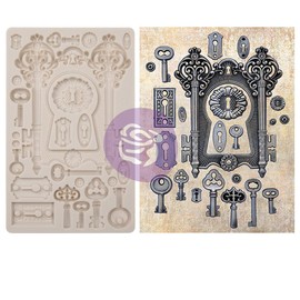 Finnabair Decor Moulds 5"X8"-Lock & Keys