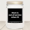 You Nique Designs Funny Mom Candles Gifts for Mom Candle