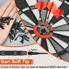 30 x Dart Practice Rings, Inner Diameter 15/20/30/50/65 mm, Felt