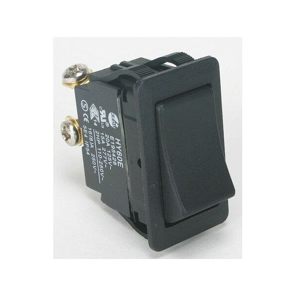 Power First 2Vlr1 Rocker Switch,Spst,2 Connections