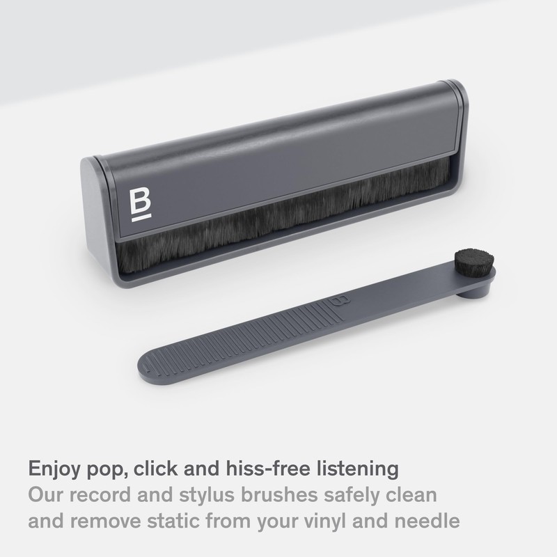 Boundless Audio Record Cleaner Kit - 2-Piece Vinyl Cleaning Kit