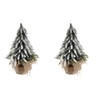 Gadpiparty Small Christmas Tree 2pcs Desktop Christmas Tree Artificial Mini