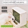 Rabbit Hay Feeder,Guinea Pig Hay Feeder，for Bunny, Guinea Pigs,Chinchillas, Anti-Waste,