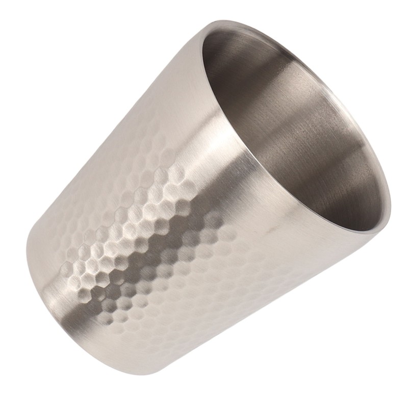 2pcs 304 Stainless Steel Pint Cup Hot Cold Drinking Cup