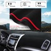 Blazeray Car Dashboard Cover Mat for Nissan Altima 2013-2018 Left