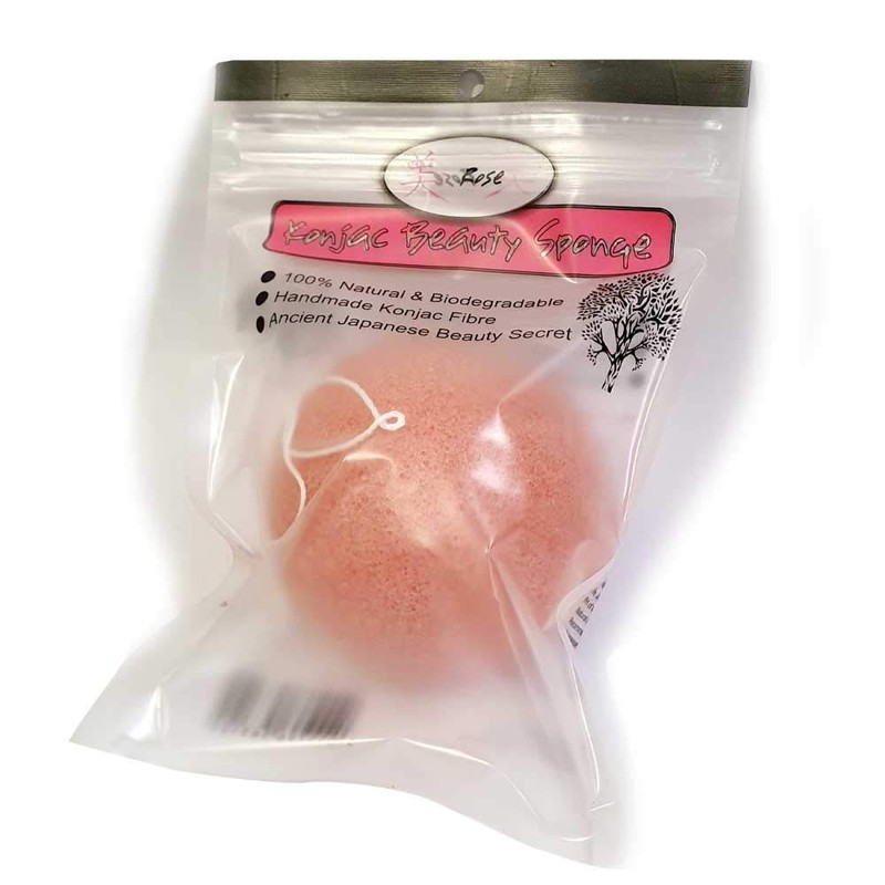 Konjac Sponge with Vitamins & Minerals Gentle Face Exfoliator