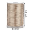 OZXCHIXU 2mm x 100 Yards Satin Nylon Trim Cord, Rattail,