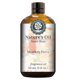 Monkey Farts Fragrance Oil (60ml) For Diffusers, Soap Making, Candles, Lotion, Home Scents, Linen Spray, Bath Bombs, Slime