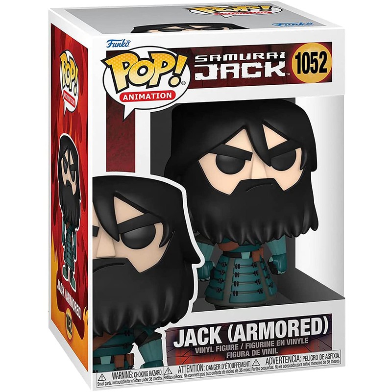 Funko Pop! Animation: Samurai Jack - Armored Jack with Chase