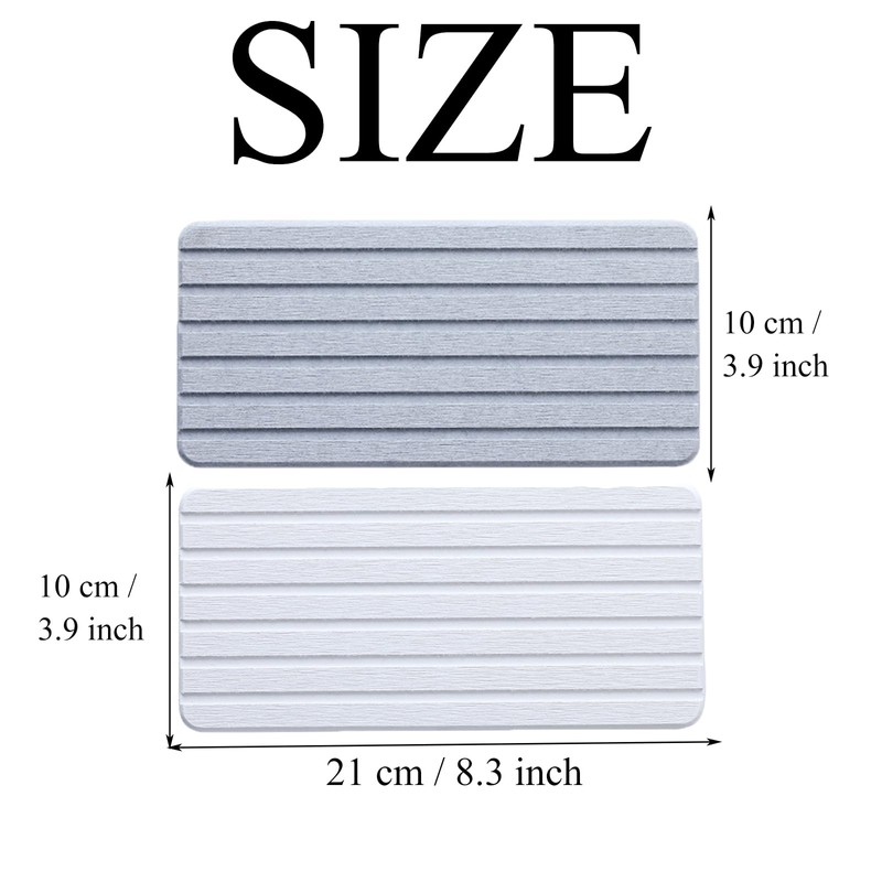 Water Absorbent Stone, Rectangular Absorbent Coaster, Absorbent Coasters Made of