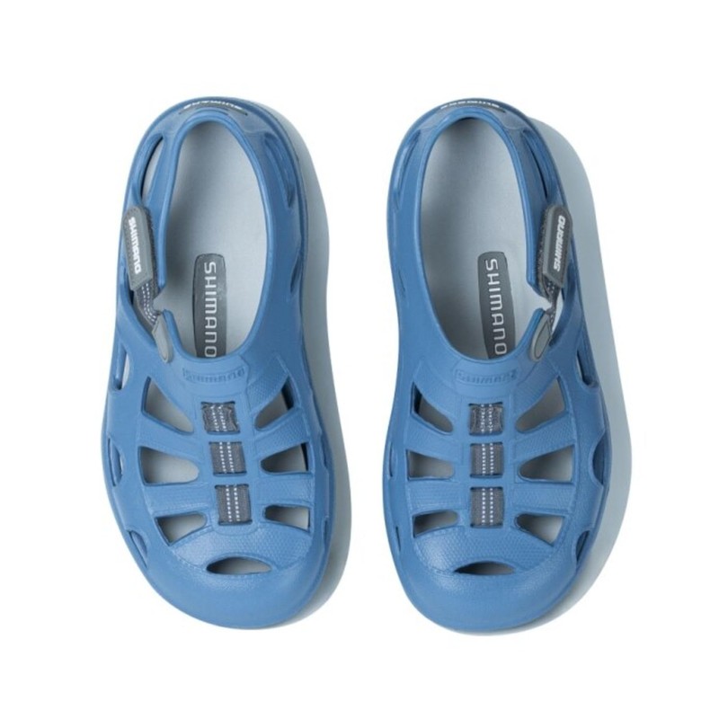SHIMANO EVAIR Marine Fishing Shoes FS-091I Pastel Blue x White