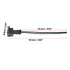 X AUTOHAUX Car Fuel Injector Connector Converter Cable for EV1