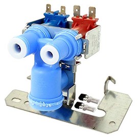 ClimaTek Upgraded Refrigerator Water Inlet Solenoid Valve fits Kenmore GE WR32X10032 WR57X10040 WR57X10064