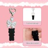 VARKAGE Pack of 2 Cute Y2K Cat Keyrings, Plush Cat