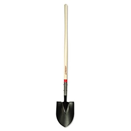 Union Tools 45657 Round Point Shovel with Closed-back and Dual Rivet