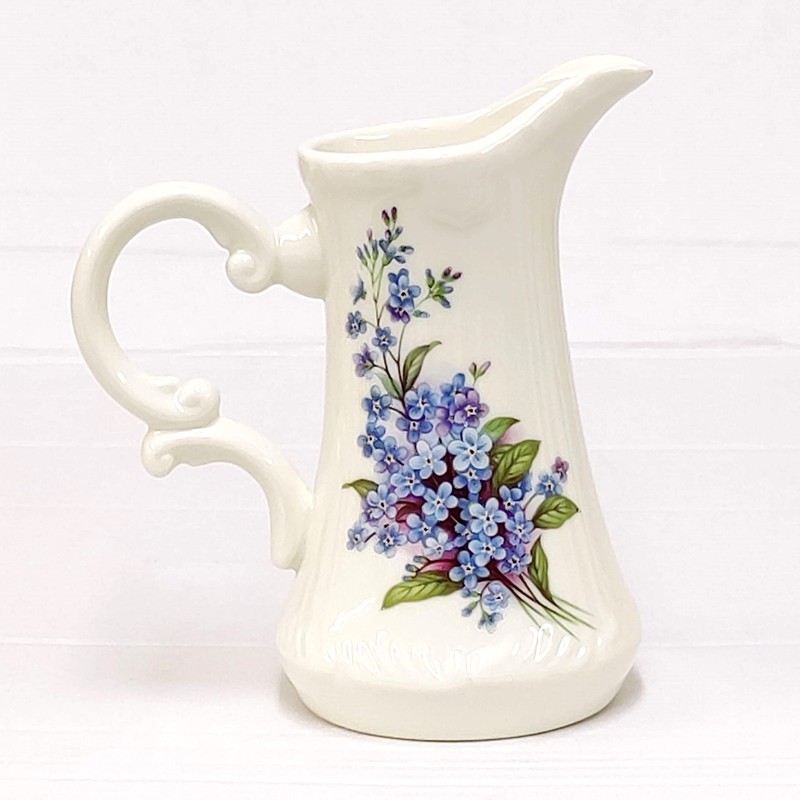 Classic Small Jug - Forget-me-nots Design